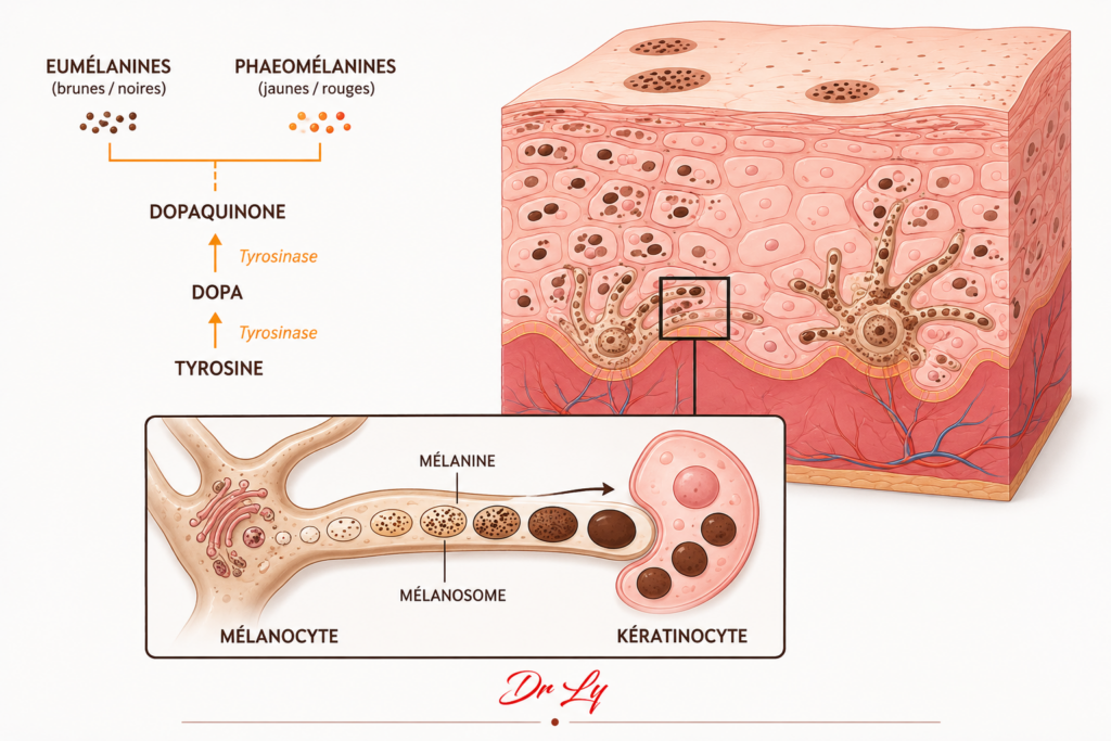 Pigmentations de la peau